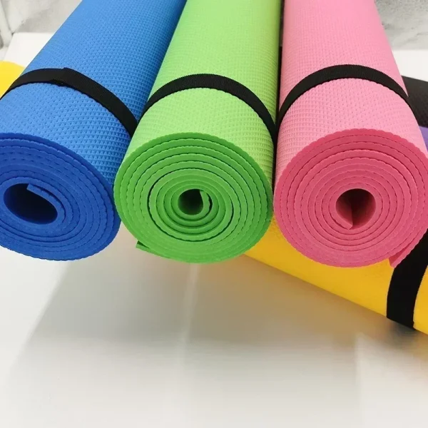 4MM Thick 173cmX61cm Yoga Mats Non-slip Exercise Mat Fitness Tasteless Pilates Workout Gym Mats with Bandage Sports Fitness - Image 4