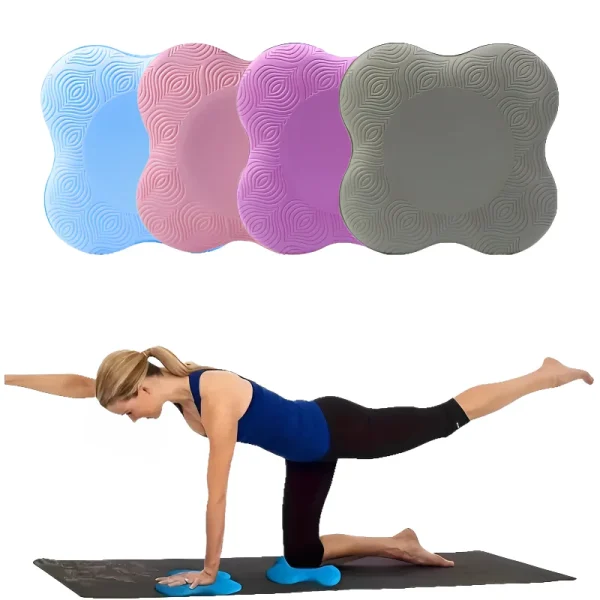 Tpe Thickened Anti Slip Yoga Kneeling Protective Pad Knee Soft Flat Support Slow Rebound Non-Slip Sports Fitness Mat Solid Elbow - Image 7