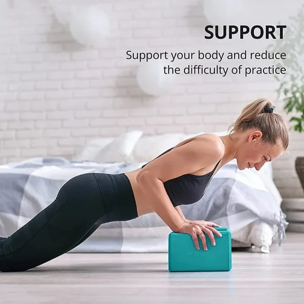 Yoga Building Blocks Cubes Pilates Bricks Reinforcement Mats Sports Yoga Supplies Exercise Home Exercise Equipment Fitness Eva - Image 9