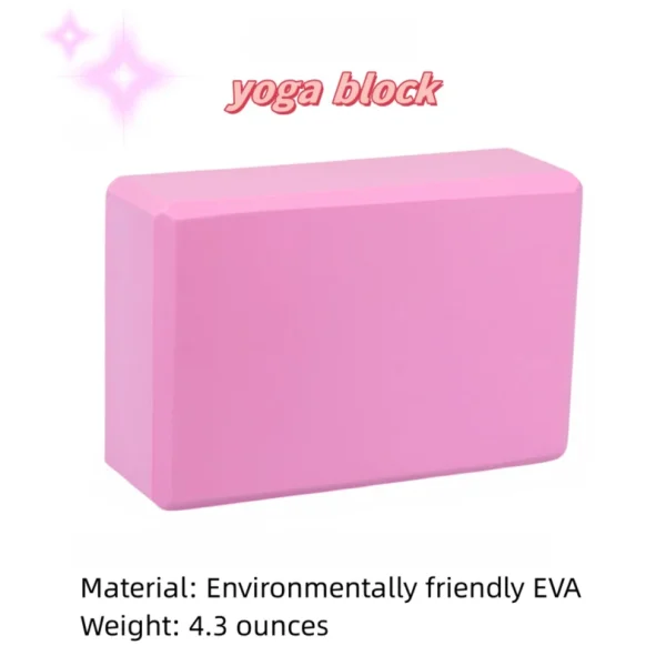 Yoga Blocks Building Cubes Pilates Bricks Sports Yoga Supplies Exercise Fitness Eva Reinforcement Mats Home Exercise Equipment - Image 13